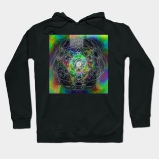 Psyche - Psychedelic Digital Abstract Hoodie